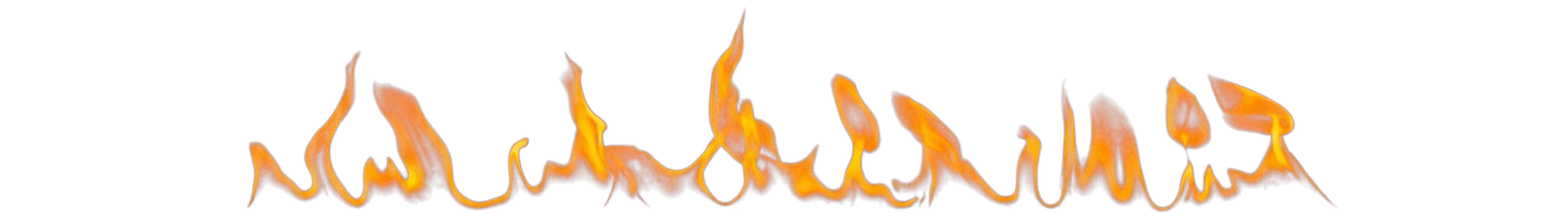 Feuerbalken am untersten Rand der Frontpage