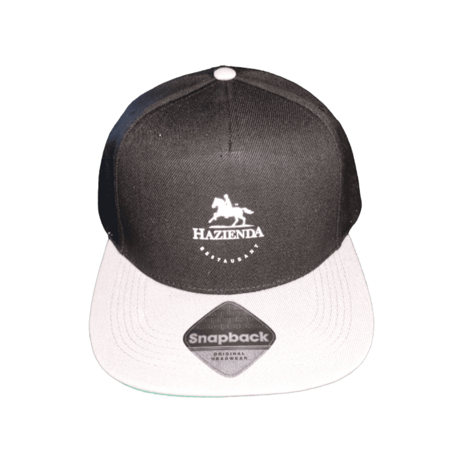 Das Snapback Cap von Hazienda ist ein stylisches Accessoire, das dein Outfit perfekt abrundet. Die Kappe besteht aus hochwertigem Material und bietet dank des Snapback-Verschlusses eine individuelle Passform. Das klassische Design in Schwarz mit weißem Hazienda-Logo auf der Vorderseite passt zu jedem Look und ist ein echter Hingucker. Ob beim Sport, im Alltag oder auf Reisen, mit diesem Snapback Cap bist du immer perfekt gestylt